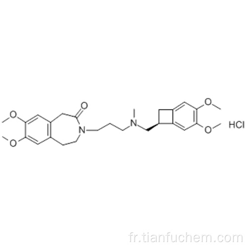 Chlorhydrate d&#39;Ivabradine CAS 148849-67-6